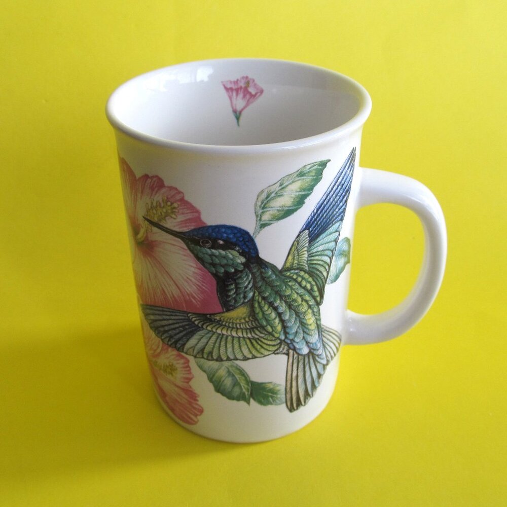 Vintage Hummingbird mug